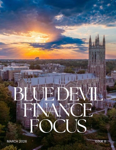 Blue Devil Finance Focus March 2026