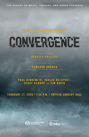 Colorado State University / Wind Symphony / Convergence / 02.27.26