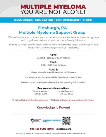 Pittsburgh PA SG Flyer