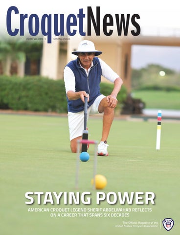 Croquet News 2026 Volume 1: Abdelwahab Profile