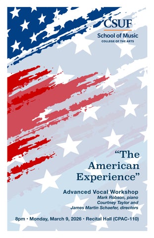 Advanced Vocal Workshop