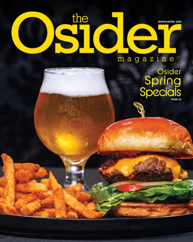 The March/April 2026 issue of the Osider Magazine