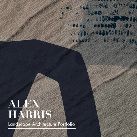 Alex Harris Landscape Architecture Portfolio