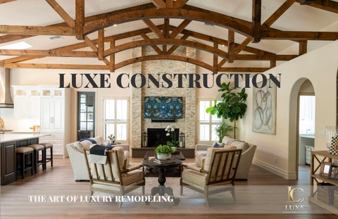 Luxe construction premium portfolio