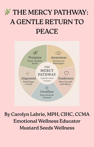 THE MERCY PATHWAY-A GENTLE RETURN TO PEACE