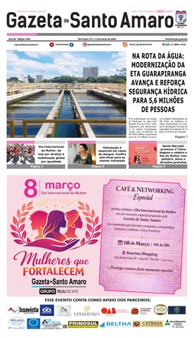 GAZETA DE SANTO AMARO - Edição 3363 -  São Paulo, 07 a 13 de março de 2026