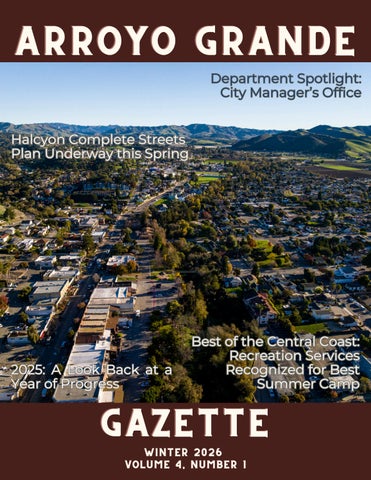 Arroyo Grande Gazette Volume 4 Number 1