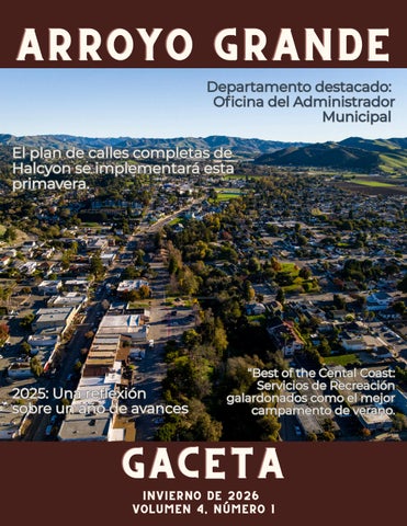 Arroyo Grande Gaceta Volumen 4 Numero 1