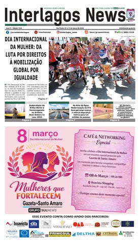INTERLAGOS NEWS - Edição  1544 - São Paulo, 07 a 13 de março de 2026