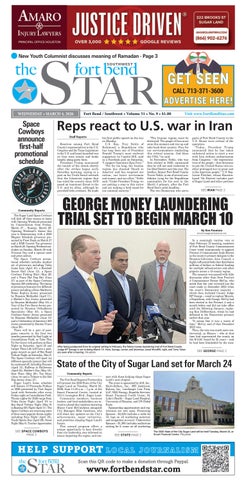 The 3-4-2026 Edition of The Fort Bend Star