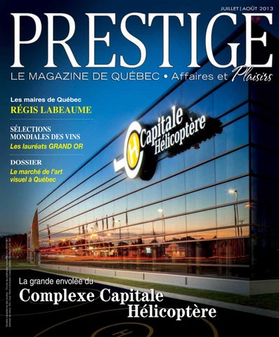 Magazine Prestige | Juillet 2013