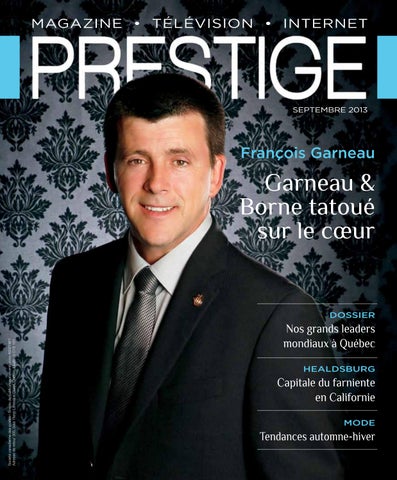 Magazine Prestige | Septembre 2013