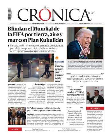 La Crónica de Hoy 07-03-2026