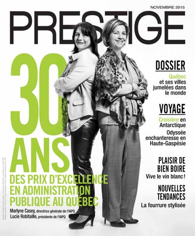 Magazine Prestige | Novembre 2015