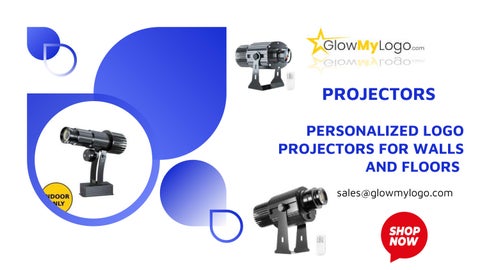 High-Quality Gobo Projector for Clear Logo and Image Display