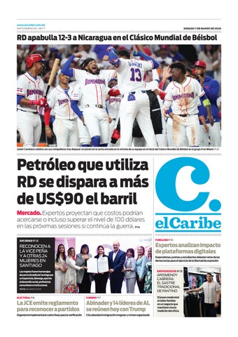 elCaribe 07 marzo 2026