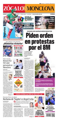 Monclova 07 de marzo de 2026