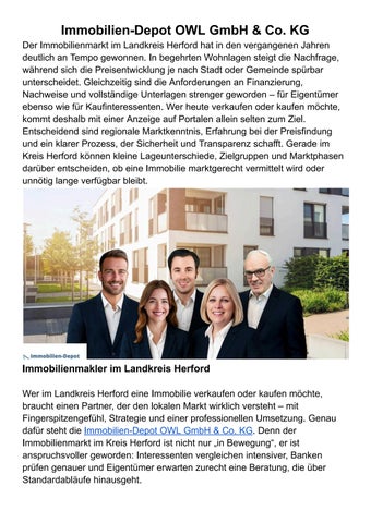 Immobilien-Depot OWL GmbH & Co