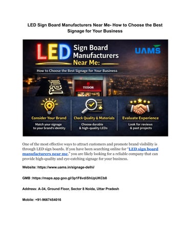 LED Sign Board Manufacturers Near Me (2)