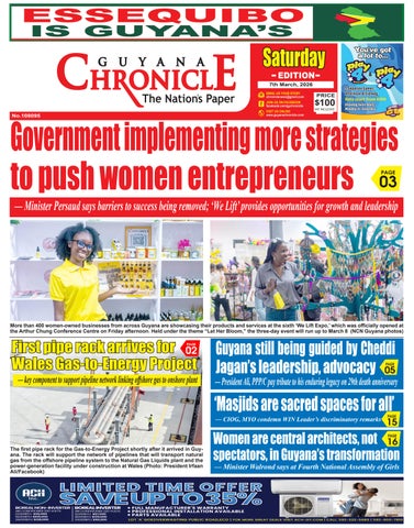 Guyana Chronicle E-Paper 07-03-2026