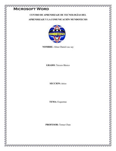 organizacion de informacion