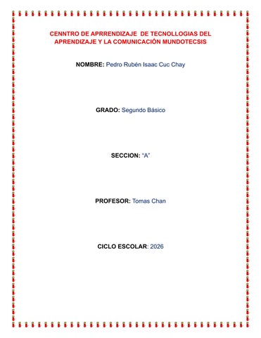 ORGANIZACION DE INFORMACON