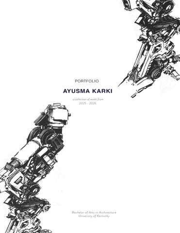 Undergraduate Architecture Portfolio