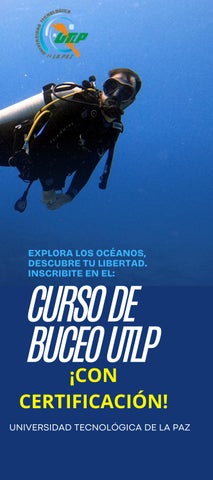 Curso de buceo UTLP