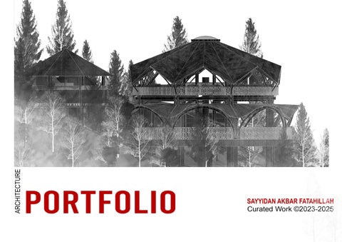 Architecture Student Portfolio - Sayyidan Akbar F