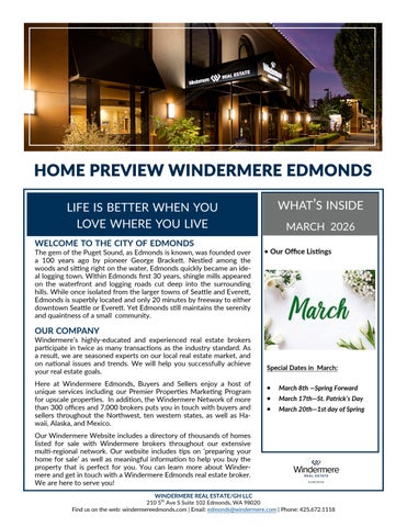 March Home Preview