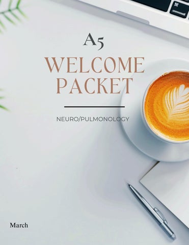 March Welcome Packet