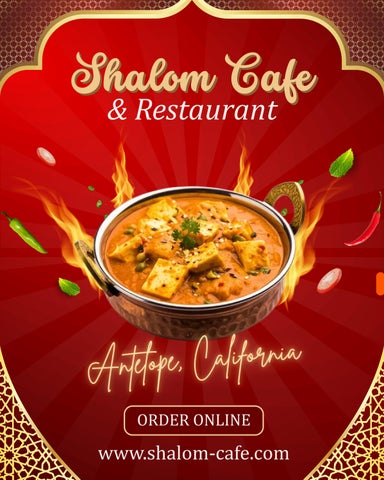 1.1_Shalom Cafe & Restaurant Menu