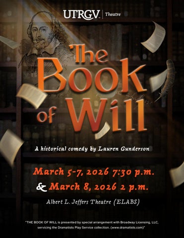 The Book of Will, UTRGV Theatre