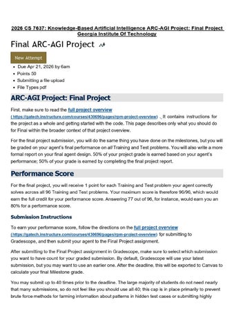 2026 CS 7637 Knowledge-Based Artificial Intelligence ARC-AGI Project Final Project Georgia Institute