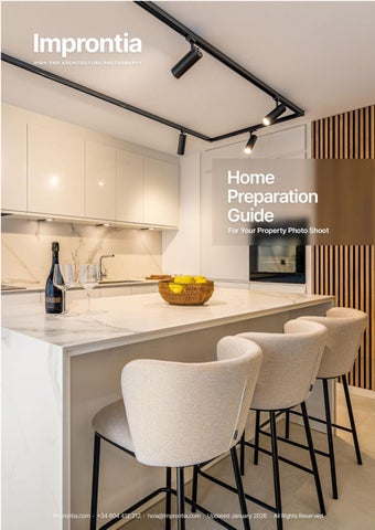 Property Preparation Guide for Real Estate & Vacation Rental Photography 2026