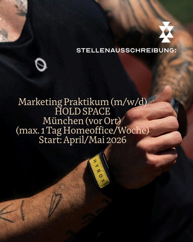 Stellenausschreibung Praktikum Marketing