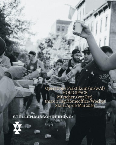 Stellenausschreibung Praktikum Operations