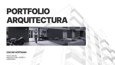Portafolio Oscar Hoffman 