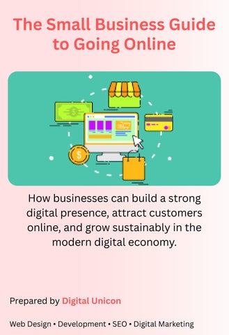 The Small Business Guide to Going Online