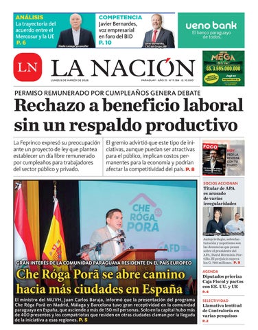 DIARIO LA NACIÓN - EDICIÓN 11.184