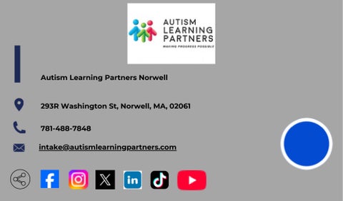 Autism Learning Partners Norwell