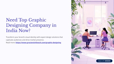 Need Top Graphic Designing Company in India Now?