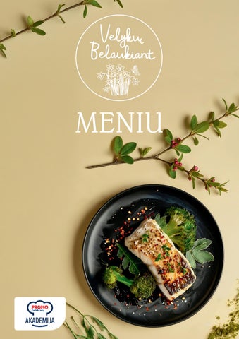 Meniu Velykų belaukiant 