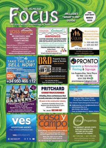 The Almeria Focus - March 2026