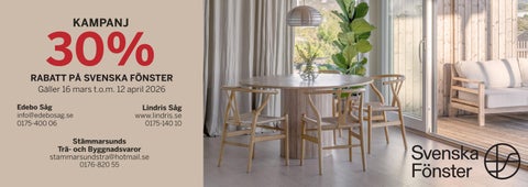 Svenska Fönster mars -26
