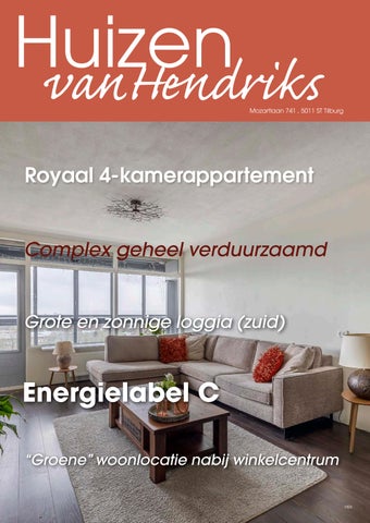 Brochure Mozartlaan 741, Tilburg 