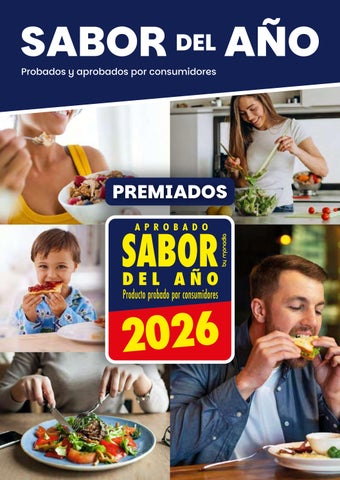 Catálogo SABOR DEL AÑO 2026