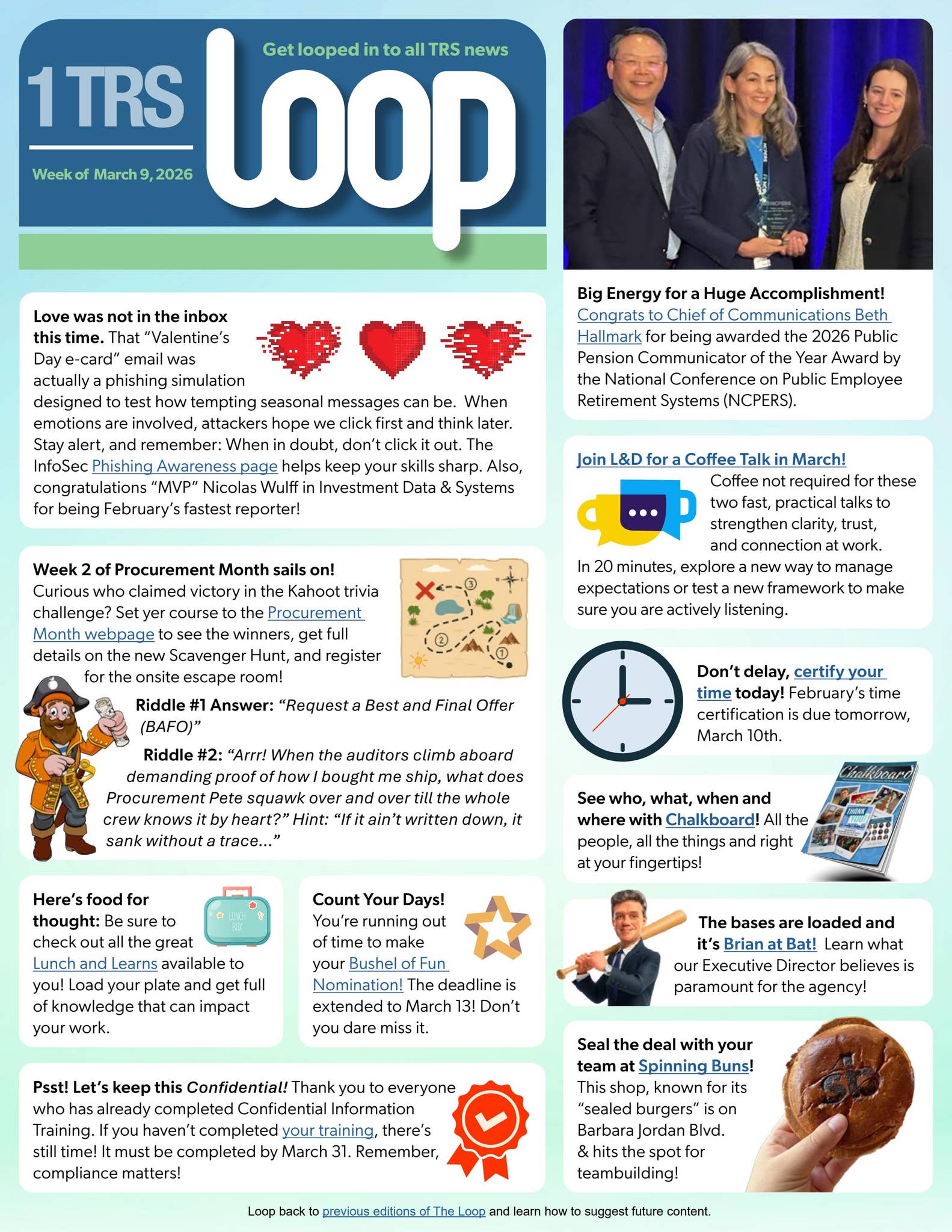 1TRS Loop - March 9, 2026 by Employee Connect - Issuu