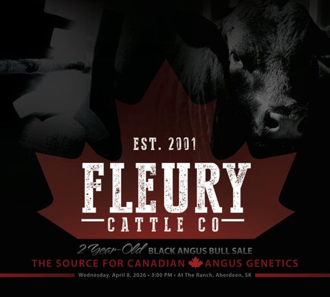 Fleury Cattle Co. Bull Sale 2026
