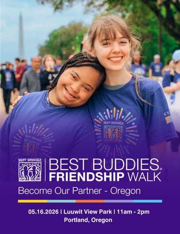 2026 Oregon Friendship Walk Sponsor Guide